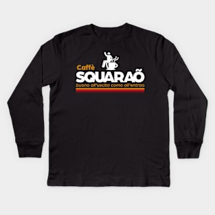 Caffè Squarao Kids Long Sleeve T-Shirt